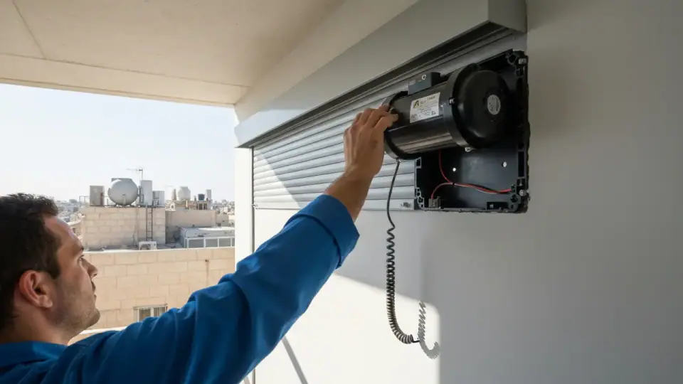 חיבור מנוע לתריס חשמלי חשמל ומפסקים מתקין תריסים