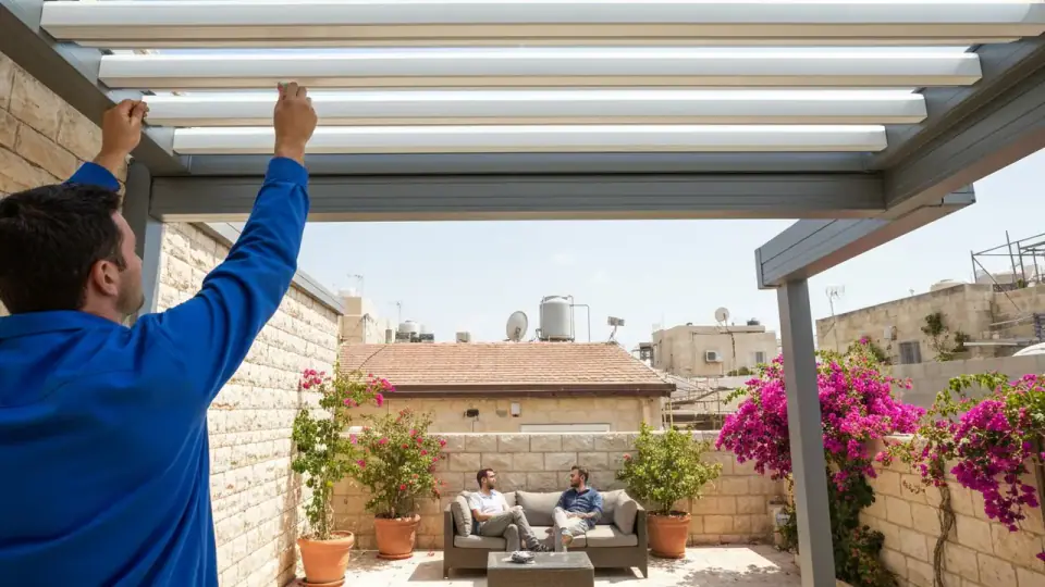 רשת הצללה לגינה מחיר: מתי כדאי ומתי לא מתקין פרגולות אלומיניום