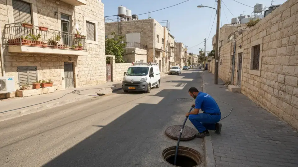 מצלמת ביוב - בדיקה ואיתור נזילות