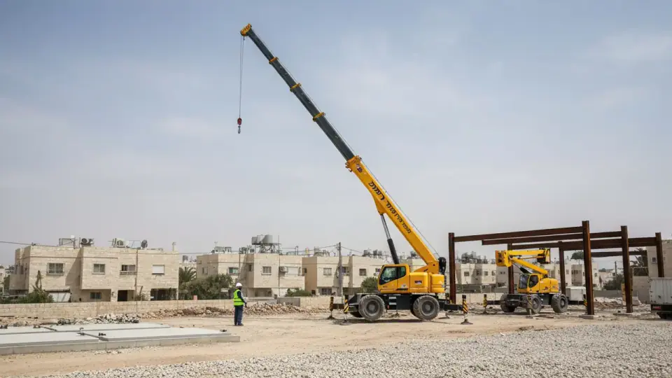 מנוף הרמה למכירה – קניית מנוף חדש ומשומש