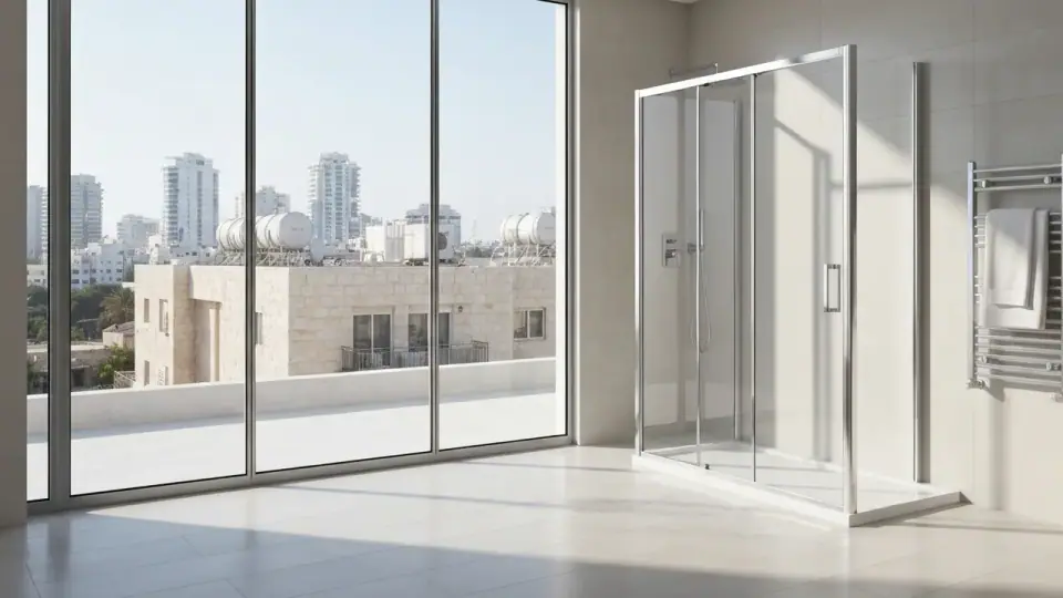 מקלחון פינתי לאמבטיה: עלויות, אפשרויות ואיך בוחרים נכון