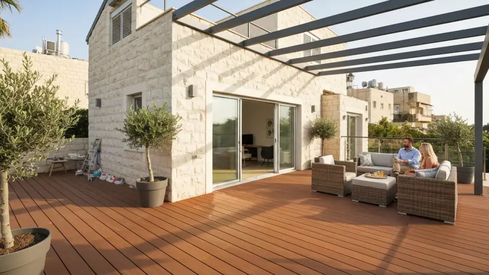 דק סינתטי מחיר: המדריך המלא — מחירים, שלבים וטיפים