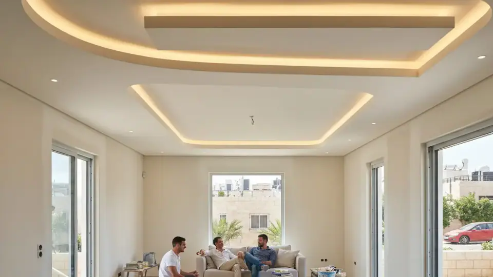 עבודות גבס לבית: מדריך מקצועי לסוגי גבס, מחירים וטעויות נפוצות