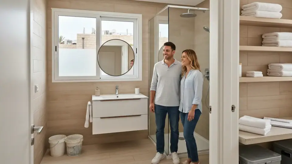 עיצוב שיפוץ חדר אמבטיה קטן: מדריך מקצועי לתכנון נכון ומחירים
