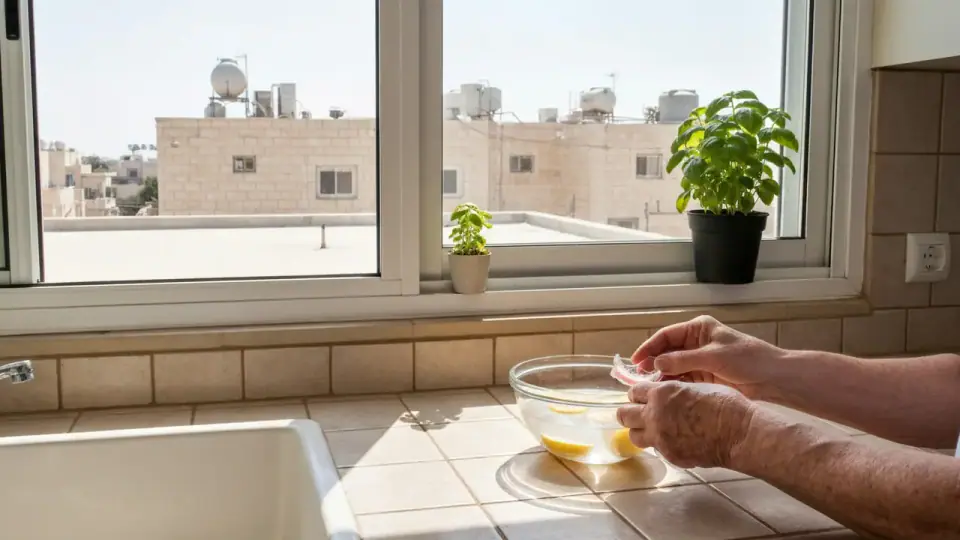 ניקוי שיניים תותבות בחומץ