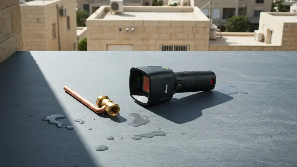איך עובד איתור נזילות במצלמה טרמית שלב אחרי שלב?