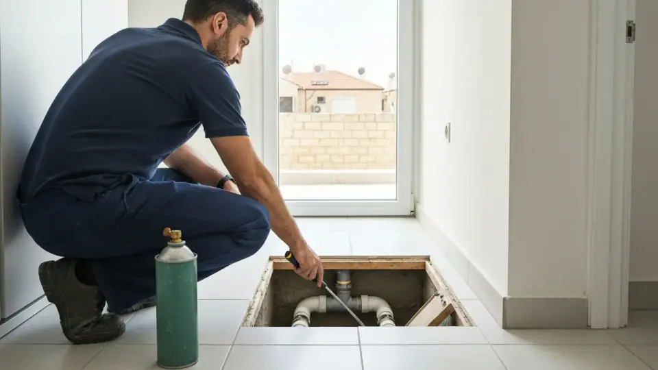 האם איתור נזילות מים בעזרת גז בטוח, ומה חשוב לדעת לפני הבדיקה?