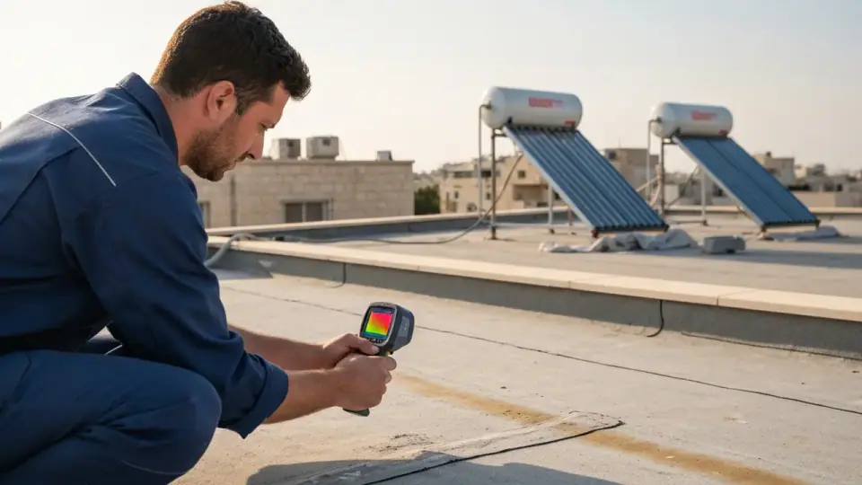 החשיבות של איתור נזילות לפני ביצוע איטום הגג אינסטלטור