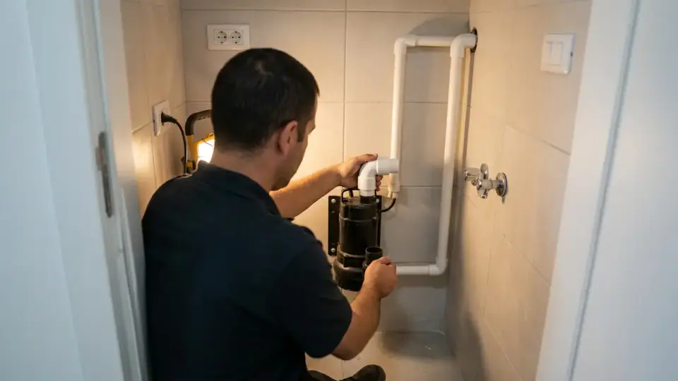 איך מתקינים משאבת ביוב שלב אחר שלב אינסטלטור איך מתקינים משאבת ביוב שלב אחר שלב אינסטלטור