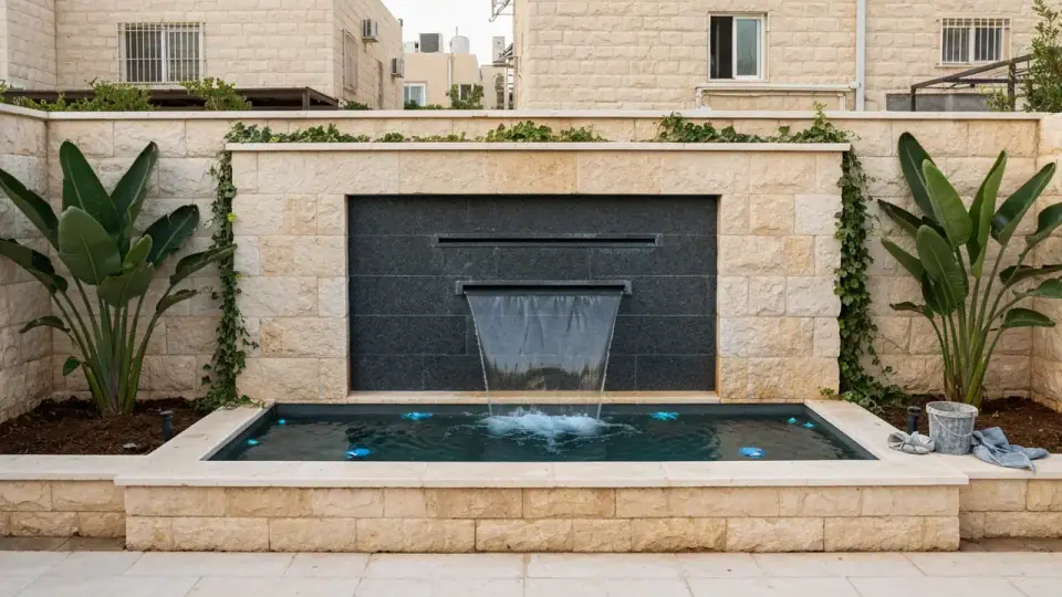 ניסיתם לבנות מפל מים לגינה וזה מסתבך?