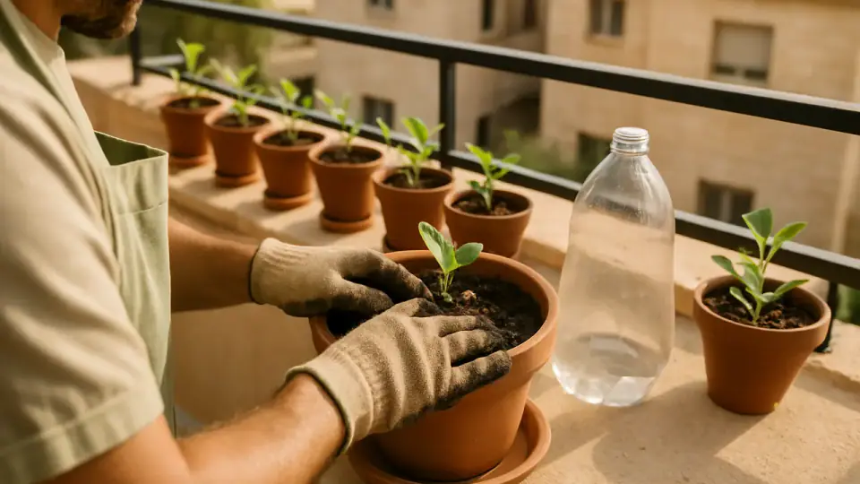 שתילה נכונה באדנית ובבקבוקים: המלכודות שהורגות שתילים גנן