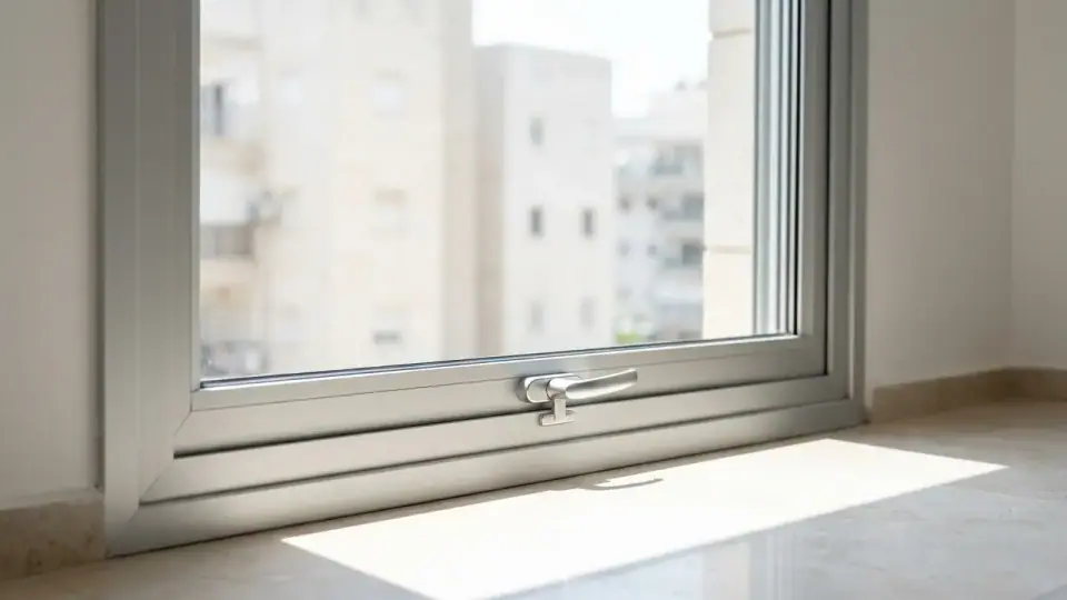 החלפת לשונית חלון הזזה תיקון קטן שחוסך כסף זגג