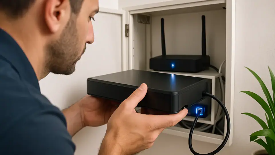 איך מחברים DVR לרשת הביתית ולאפליקציית הנייד?