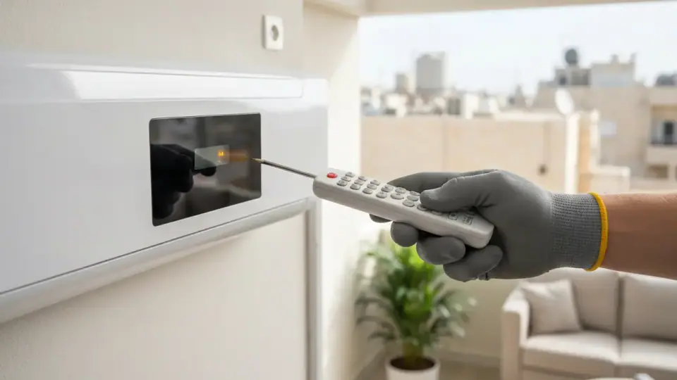 נורה מהבהבת במזגן LG – מה זה אומר ומתי לדאוג טכנאי מזגנים