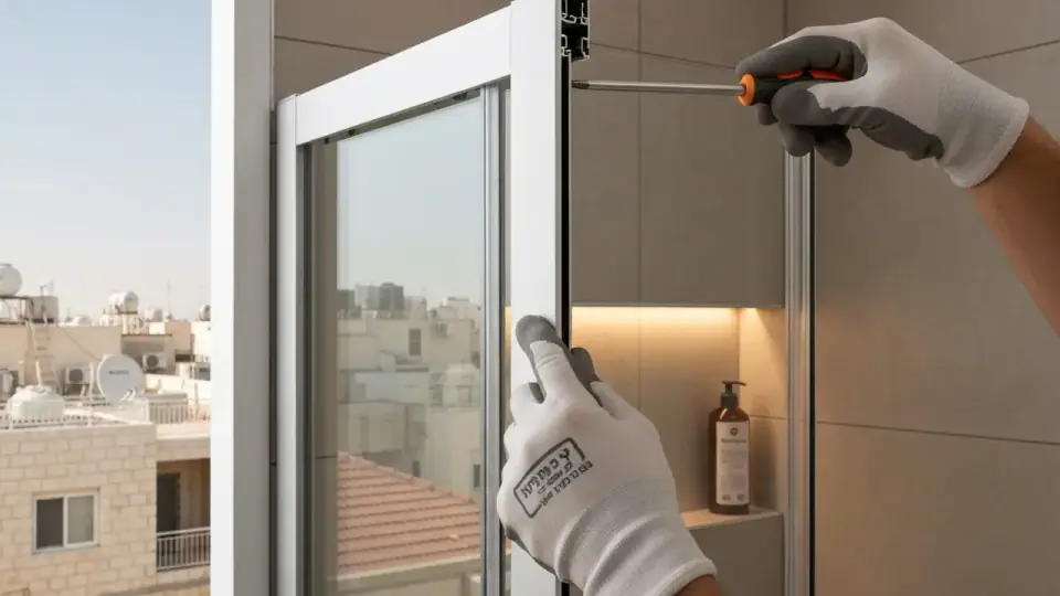 איך מרכיבים מקלחון פינתי שלב אחר שלב?