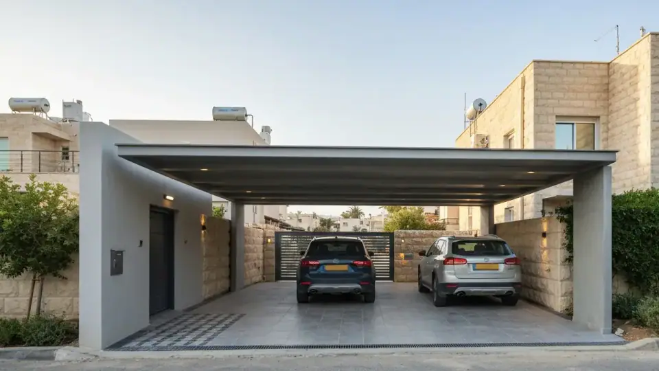 האם יש הבדלי מחירים לגגון לחניה בין אזורי הארץ?
