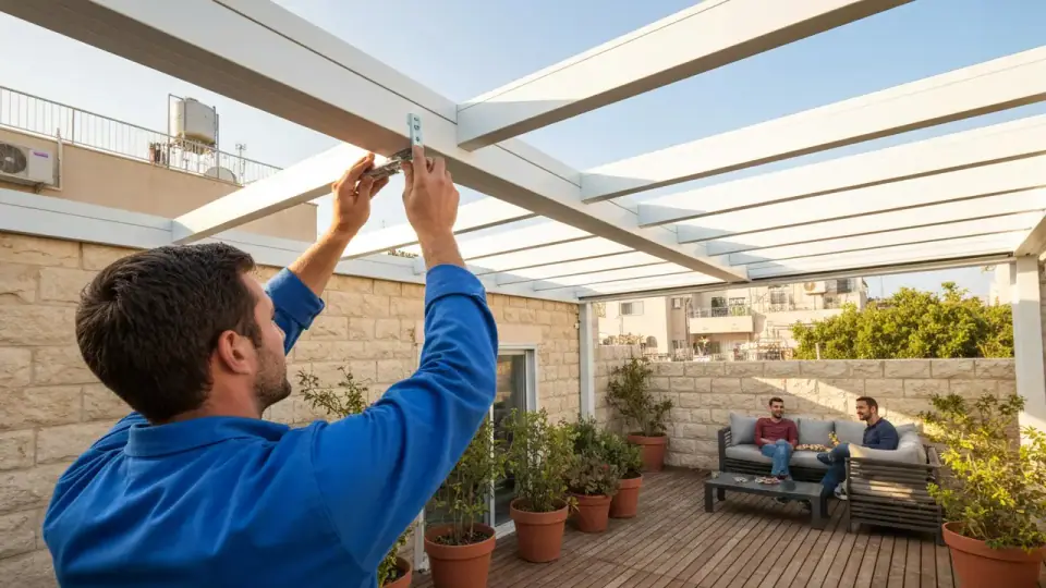 הקמת פרגולה ללא היתר שלבי התהליך והסיכונים מתקין פרגולות אלומיניום הקמת פרגולה ללא היתר שלבי התהליך והסיכונים מתקין פרגולות אלומיניום