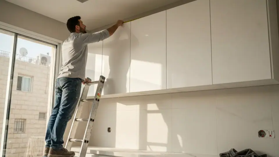מה הגובה הנכון לארונות עליונים במטבח? מה הגובה הנכון לארונות עליונים במטבח?