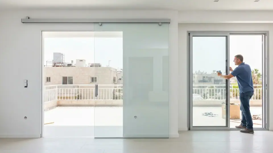 מתי אפשר להתקין דלת הזזה ללא משקוף לבד ומתי חובה קבלן אלומיניום? מתי אפשר להתקין דלת הזזה ללא משקוף לבד ומתי חובה קבלן אלומיניום?