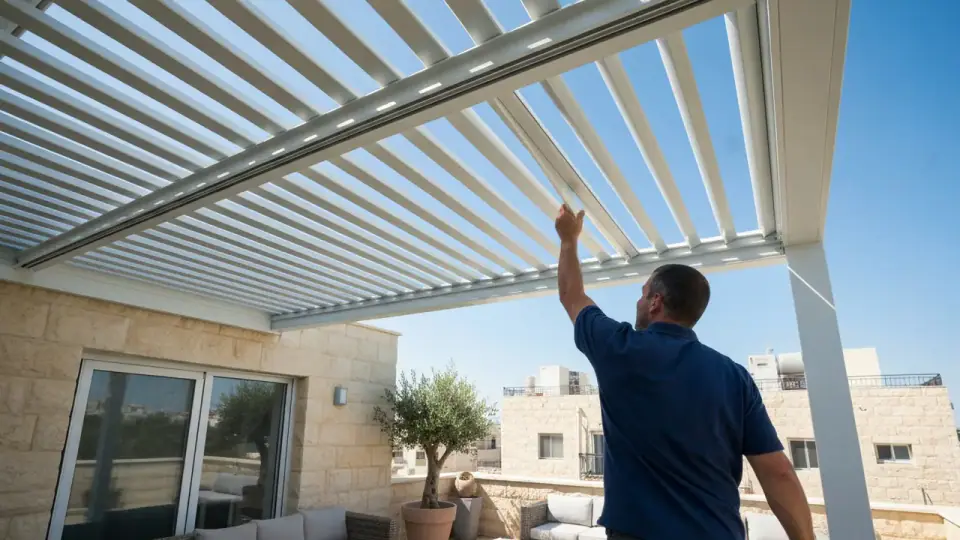 כמה עולה גרירת המחיר בין קבועה, ביוקלימטית ופרגולה עם במבוק וסנטף?