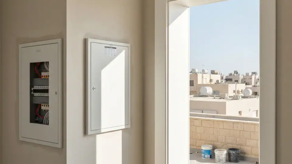 איך מתבצע תהליך ההחלפה של לוח חשמל 54 מקום שלב אחר שלב?