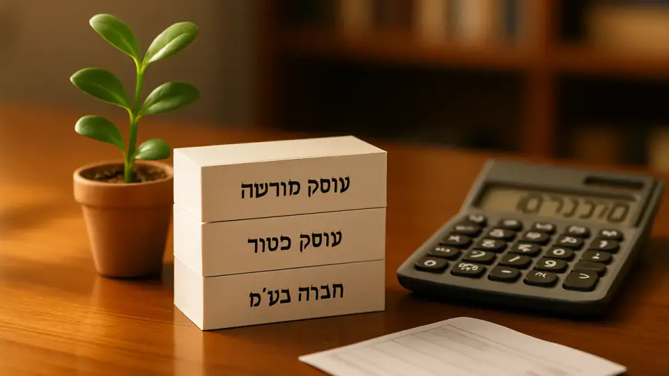 הבדלים בין סוגי עסקים: עוסק מורשה, עוסק פטור וחברה בעמ רואה חשבון הבדלים בין סוגי עסקים: עוסק מורשה, עוסק פטור וחברה בעמ רואה חשבון